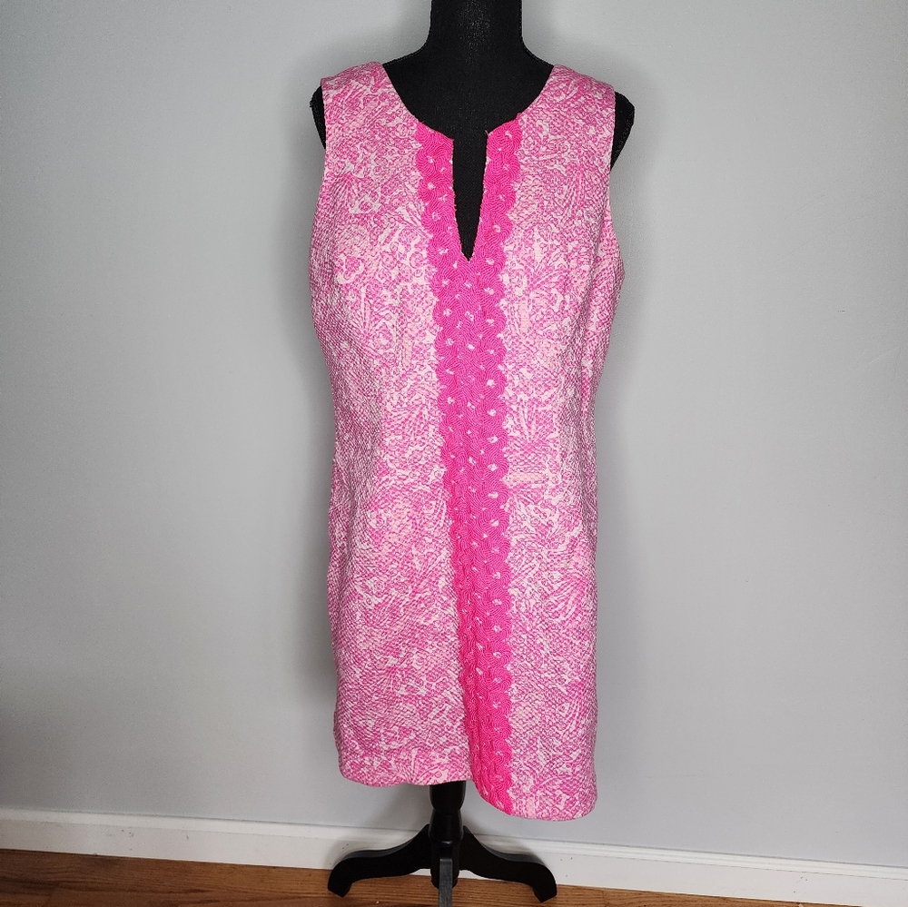 Pink Lilly Pulitzer, Sheath Dress, 18